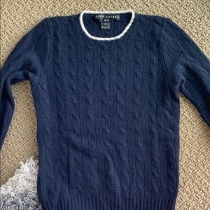 Ralph Lauren Cable Cashmere Sweater